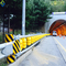 Κάδοι ασφάλειας κυκλοφορίας ISO EVA που κυλούν PU προστατευτικών κιγκλιδωμάτων το εμπόδιο κυλίνδρων PVC για την εθνική οδό